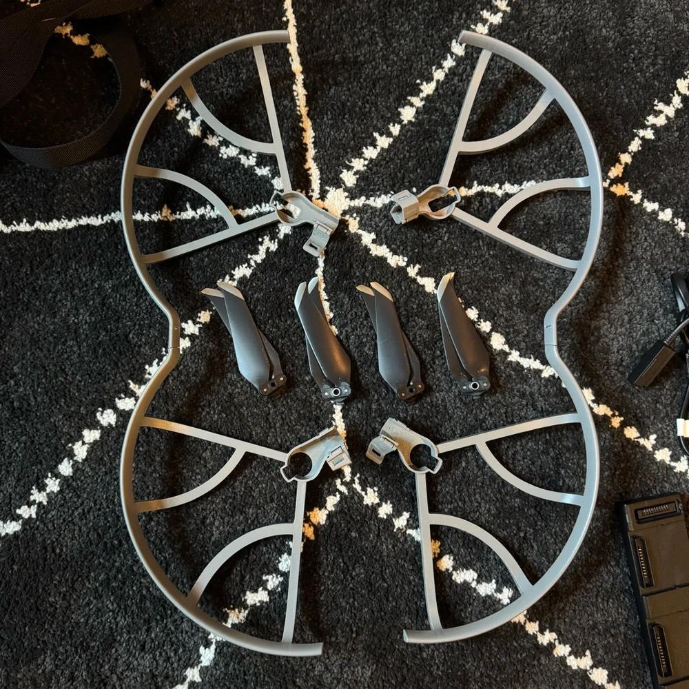 Mavic Air 2 Fly More Combo PLUS Propeller Guard and Waterproof Hard Case